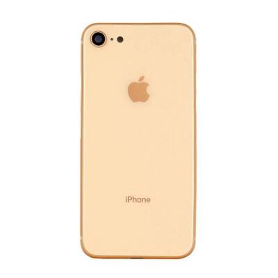 Apple iPhone 8 Kasa Kapak Gold Dolu - 1