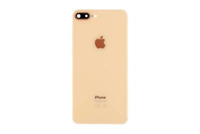 Apple iPhone 8 Plus Arka Kapak Kamera Lensli Gold - 1