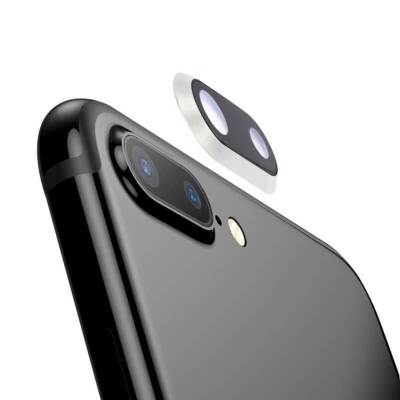 Apple iPhone 8 Plus Kamera Lensi Beyaz - 1