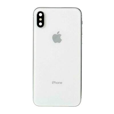 Apple iPhone X Kasa Kapak Beyaz Dolu - 1