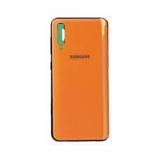 Samsung Galaxy A50 A505 Kasa Kapak Turuncu Çıtasız - 1