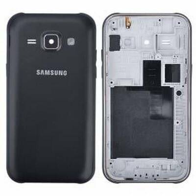 Samsung Galaxy J120 Kasa Kapak Siyah Çıtasız - 1