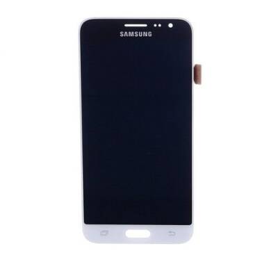 Samsung Galaxy J3 J320 Lcd Ekran Dokunmatik Beyaz Servis GH97-18748A - 1