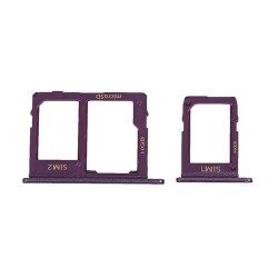 Samsung Galaxy J4 J400 Sim Kart Tepsisi Violet - 2