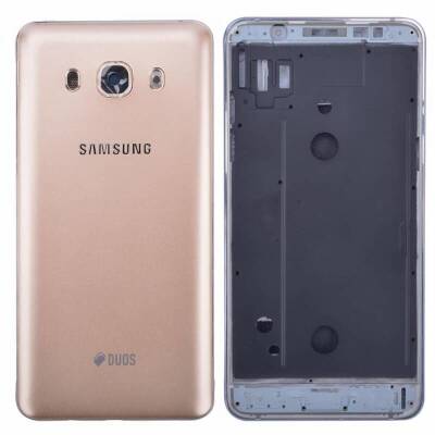 Samsung Galaxy J510 Kasa Kapak Gold Çıtalı - 1