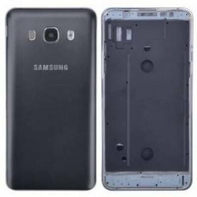 Samsung Galaxy J510 Kasa Kapak Siyah Çıtalı - 1