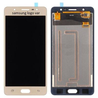 Samsung Galaxy J7 Max G615 Lcd Ekran Dokunmatik Gold Revizyonlu - 1