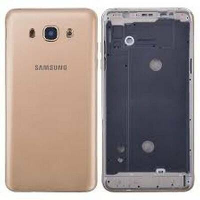 Samsung Galaxy J710 Kasa Kapak Gold Çıtalı - 1