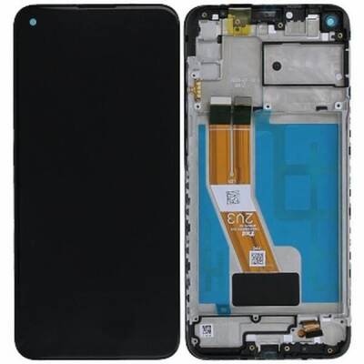 Samsung Galaxy M11 M115 Lcd Ekran Dokunmatik Siyah Servis Çıtalı Gh81-18736a - 1