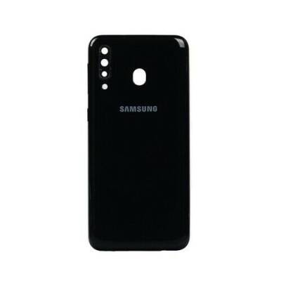 Samsung Galaxy M30 M305 Kasa Kapak Siyah Çitasız - 1