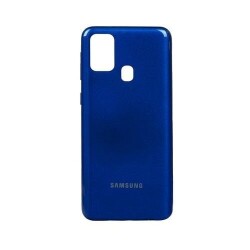 Samsung Galaxy M31 M315 Kasa Kapak Mavi - 1