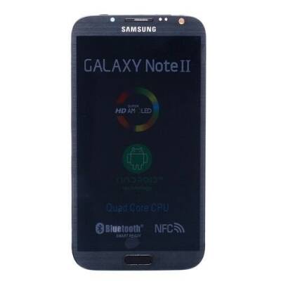 Samsung Galaxy Note 2 N7100 Lcd Ekran Dokunmatik Siyah Revizyonlu - 1