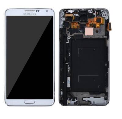 Samsung Galaxy Note 3 Lte N9005 Lcd Ekran Dokunmatik Beyaz Revizyonlu - 1