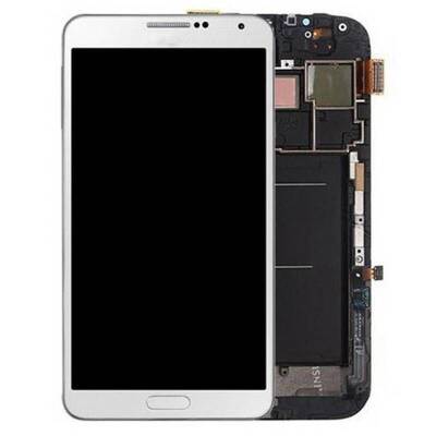 Samsung Galaxy Note 3 Lte N9005 Lcd Ekran Dokunmatik Beyaz Servis - 1