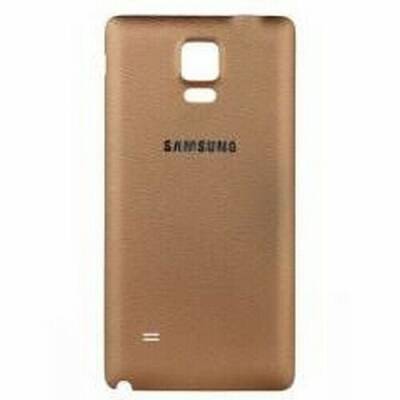 Samsung Galaxy Note 4 N910 Arka Kapak Gold - 1