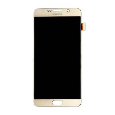 Samsung Galaxy Note 5 N920 Uyumlu Lcd Ekran Dokunmatik Gold Oled - 1