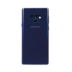 Samsung Galaxy Note 9 N960 Kasa Kapak Mavi Çıtalı - 1