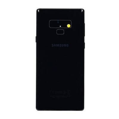 Samsung Galaxy Note 9 N960 Kasa Kapak Siyah Çıtalı - 1