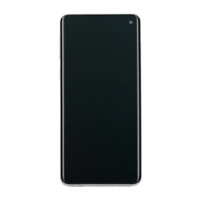 Samsung Galaxy S10 G973 Lcd Ekran Dokunmatik Beyaz Servis GH82-18835B - 1