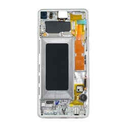 Samsung Galaxy S10 G973 Lcd Ekran Dokunmatik Beyaz Servis GH82-18835B - 2