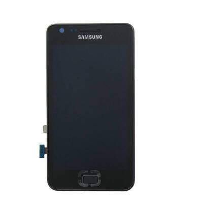 Samsung Galaxy S2 İ9100 Lcd Ekran Dokunmatik Siyah - 1