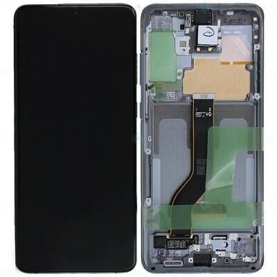 Samsung Galaxy S20 Plus G985 Lcd Ekran Dokunmatik Gri Servis Gh82-22145e - 1