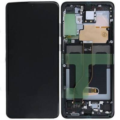 Samsung Galaxy S20 Plus G985 Lcd Ekran Dokunmatik Siyah Servis Gh82-22145a - 1