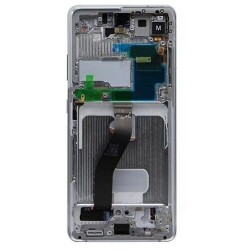 Samsung Galaxy S21 Ultra 5g G998 Lcd Ekran Dokunmatik Silver Servis Gh82-24590b - 2