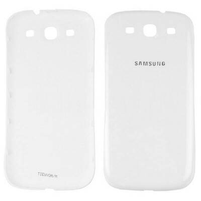 Samsung Galaxy S3 i9300 Arka Kapak Beyaz - 1