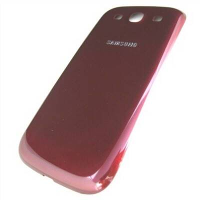 Samsung Galaxy S3 i9300 Arka Kapak Bordo - 1