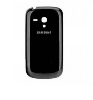 Samsung Galaxy S3 Mini i8190 Arka Kapak Siyah - 1