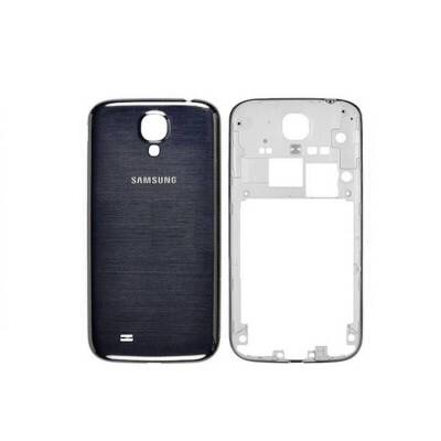 Samsung Galaxy S4 i9500 i9505 Kasa Kapak Gri Çıtasız - 1