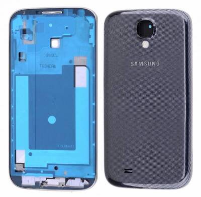 Samsung Galaxy S4 İ9500 Kasa Kapak Lacivert Çıtalı - 1