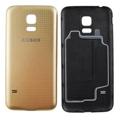 Samsung Galaxy S5 Mini G800 Arka Kapak Gold - 1