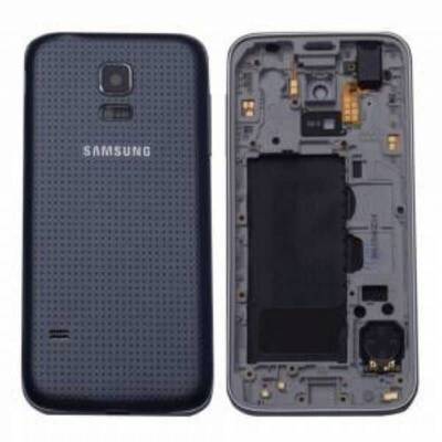 Samsung Galaxy S5 Mini G800 Kasa Kapak Gri Duos Çıtasız - 1