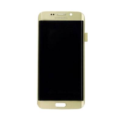 Samsung Galaxy S6 Edge G925 Lcd Ekran Dokunmatik Gold Servis GH97-17162C - 1