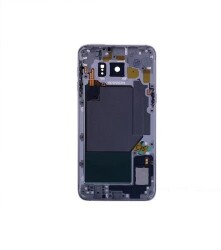 Samsung Galaxy S6 Edge Plus G928 Kasa Kapak Siyah Çıtasız - 2