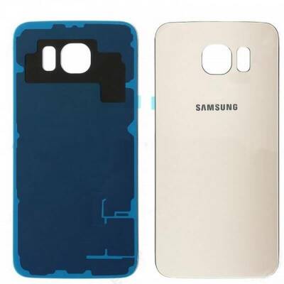 Samsung Galaxy S6 G920 Arka Kapak Gold - 1