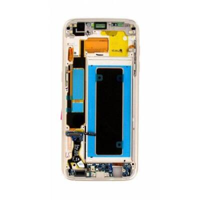 Samsung Galaxy S7 Edge G935 Lcd Ekran Dokunmatik Mavi Servis GH97-18533G - 2