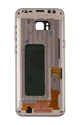 Samsung Galaxy S8 Plus G955 Kasa Kapak Gold Çıtalı - 2