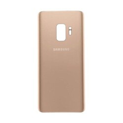 Samsung Galaxy S9 G960 Kasa Kapak Gold Çıtalı - 1