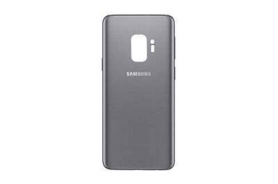 Samsung Galaxy S9 G960 Kasa Kapak Gri Çıtalı - 1