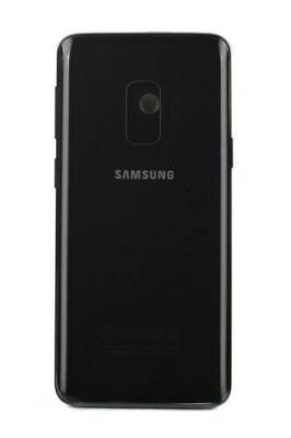 Samsung Galaxy S9 G960 Kasa Kapak Siyah Çıtalı - 1