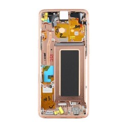 Samsung Galaxy S9 G960 Lcd Ekran Dokunmatik Gold Servis GH97-21697E - 2